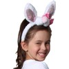Making Believe Girls Pink & White Sequin Hoppy Easter Bunny