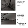 zmgmsmh Foldable Lace Parasol Travel sun rain Umbrella Compact anti
