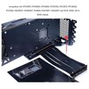 PCIE 4.0 X16 Extender 180 Degree 26GB/s 7.9in Long Gold