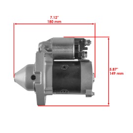 John Deere Starter for John Deere FC540V 180 185 Kawasaki Small Engine 17HP / 21163-2145