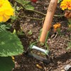 AMES 1985450 Mini Action Hoe with Hardwood Handle and Cushion