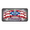 Puerto Rico Flags Bicycle Metal License Plate Personalize Gifts Available