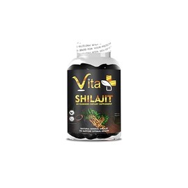 VIta + Shilajit Gummies 600mg, Shilajit Gummies for Men and Women, Energy, Immunity Support, Pure Himalayan Shilajit Gummies with Ashwagandha & Lion Mane Mushroom, 60 Gummies