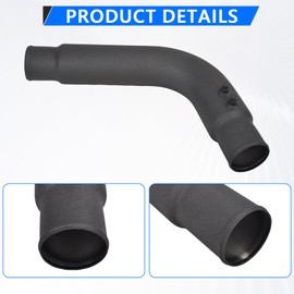 SSN Aluminum Intercooler Pipe & Boot Kit Compatible with 2003 2004 2005 2006 2007 Dodge Ram 5.9L Cummins Diesel-Black