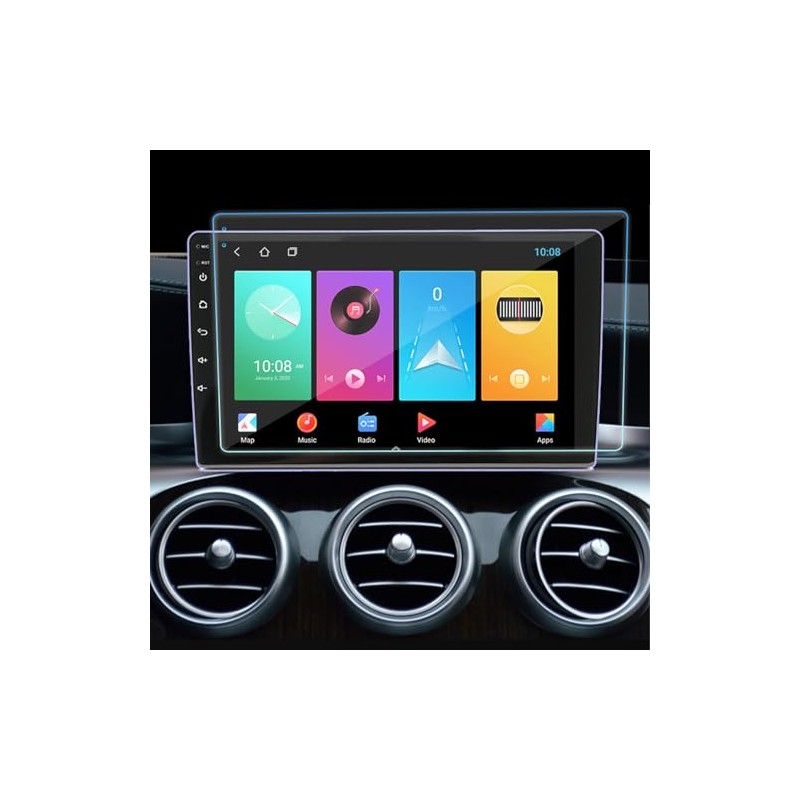 Navigation Screen Protector Anti-Glare Anti-Fingerprint Central Control Navigation Tempered Film