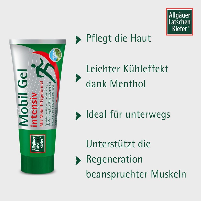 Allgäuer Latschenkiefer Mobil Gel intensiv, 100 ml [Badartikel]