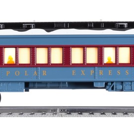 Lionel The Polar Express 20th Anniversary O Gauge Model Train Coach Car with White Roof
