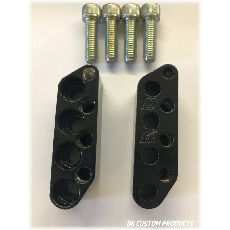 DK Custom Products Passenger Floorboard Relocator FB16 Harley Baggers &