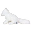 Carolata Arctic Fox Plush Toy (Sitting Series/Gentle Texture), Realistic Fox,