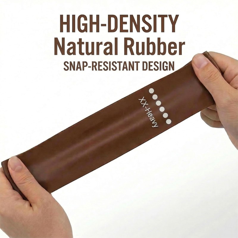 Criyar 6 Pack XX-Heavy Resistance Loop Bands, Thickened Natural Rubber