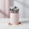 Set De Brochas 24 Piezas Beauty Creations + Estuche Cilindro