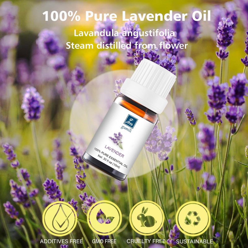 GM Gumili Lavender Essential Oil - Pure Organic Lavender Oil