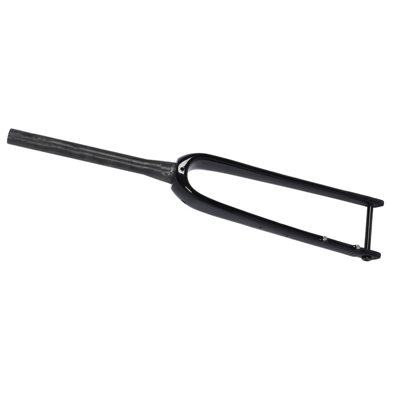 Road Bike Fork Carbon Fiber Hard Tapered Tube Lightweight Road