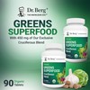 Dr. Berg's Greens Superfood Cruciferous Vegetable Tablets - Vegetable Supplements