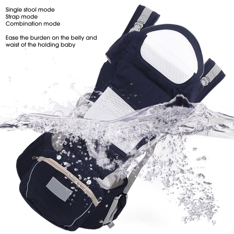 Infant Hipseat Multifunction Ergonomic Baby Wrap Breathable Newborn Front Facing