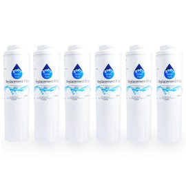 6-Pack Replacement for Viking VCFF Refrigerator Water Filter - Compatible with Viking UKF8001 Fridge Water Filter Cartridge