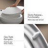 KOHLER 4639-RL-0 Cachet ReadyLatch Round Toilet Seat Soft Close, White