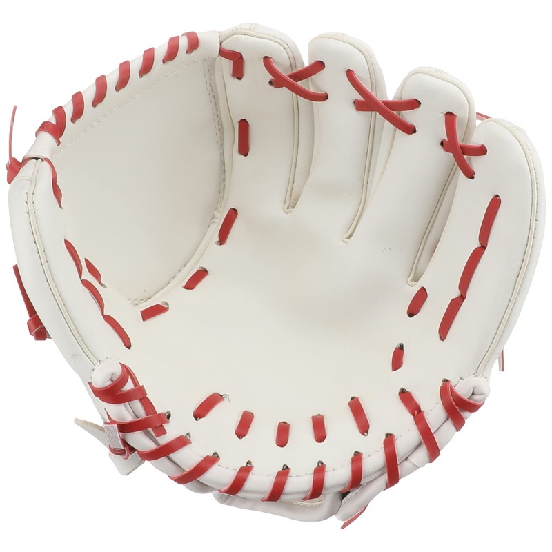 Zett Baseball Anniversary Glove (Synthetic Leather) BCG1 White/Red Glove