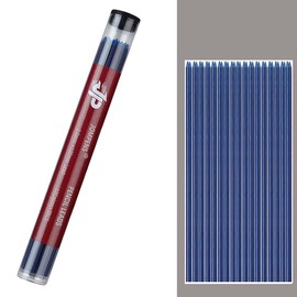 MROOFUL 2.0mm Pencil Lead Refills，2B ，Colorful 2mm Mechanical Pencil Graphite Lead for Technical Drawing & Drafting Pencil -36 Leads (Blue)