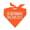 Caution Do Not Pet Reflective High Visibility (Hi Vis) Night