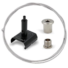 RAPID Suspension Kit for Powergear/S-Track Power Rails, Diameter 1.5 mm (Black, 3000 mm)