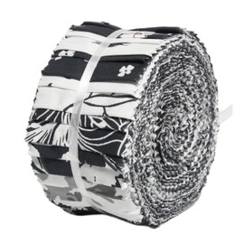 Soimoi 40Pcs Florals Print Cotton Precut Fabrics for Quilting Craft Strips 2.5 x 42 inches Jelly Roll