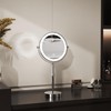 Nicesail LED 7X Make up Mirror of 8 Inch, 4000