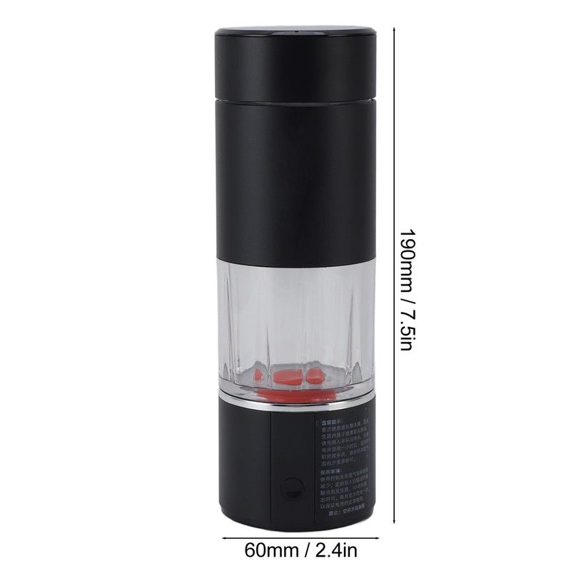 Hydrogen Water Bottle 230ML 13520ppb High Concentration Intelligent Cleaning Thermostatic