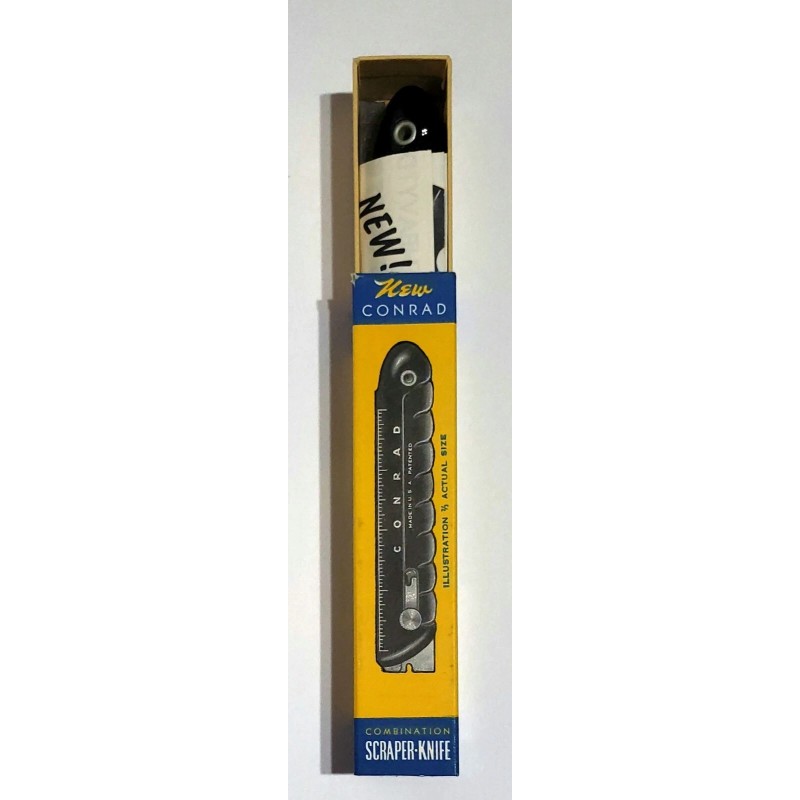CONRAD Vintage- NOS in Box Conrad Razor Utility Combo Knife