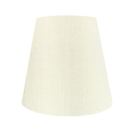Lamp-shade K-20130 Catch-Type Replacement Lampshade Shantung Cream Diameter 7.9 inches (20 cm)