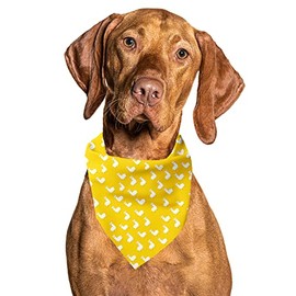 CUTIE TIES Llama Dog Bandana–Cooling Material-Premium Quality Bandanas for Dogs-Fancy Bandanas - Cute Dog Bandanas in Two Sizes - Dog Bandana for All Breeds (Llamas, Large (19.5" x 19.5" x 24"))
