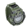 Camouflage Green Kids Watch 7 Colors LED 50M Waterproof Digital