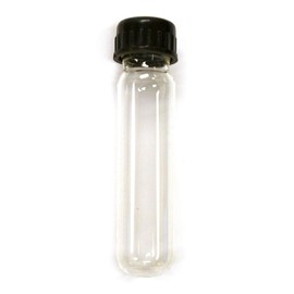 Borosilicate Test Tubes/Culture Tube with Screw Cap, 30 ml Capacity, 25 x 100 mm, Boro Silicate Test Tube with Screw Laboratory Glassware Vial 25 x 100 mm (Pack of 20 Pcs.)