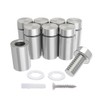LuckIn 20-Pack Standoff Screws (1/2 in. Dia x 3/4 in.