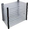 INTSUPERMAI 12 Shelves Art Drying Rack Painting Drying Rack Screen