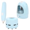 Pencil Sharpene Electric Blue Small Portable Stationery Set for Clean