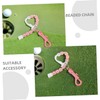 Kisangel Golf Bead Score Counter Durable Plastic Stroke Tracker with