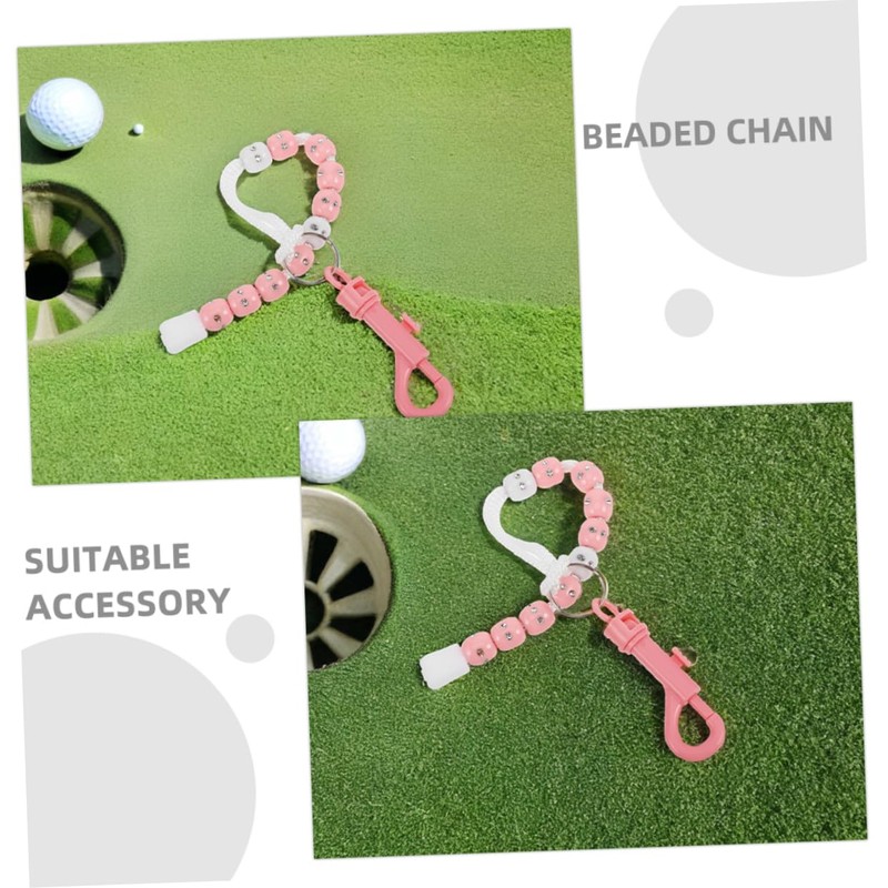 Kisangel Golf Bead Score Counter Durable Plastic Stroke Tracker with