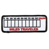 Hot Leathers Miles Traveled Patch (4" Width x 2" Height)
