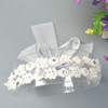 Pejlnd Baby Girl Headbands - 1Pcs Pearl Diamond Embroidered Double