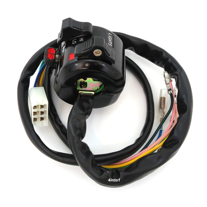 Lights - Turn Signal - Horn - Left Handlebar Switch