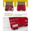 TGTAKDS Tackle Box Fishing Tackle Box Large Tackle Storage Box