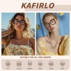 Kafirlo Oversize Bifocal Reading Glasses Women Cat Eye Blue Light