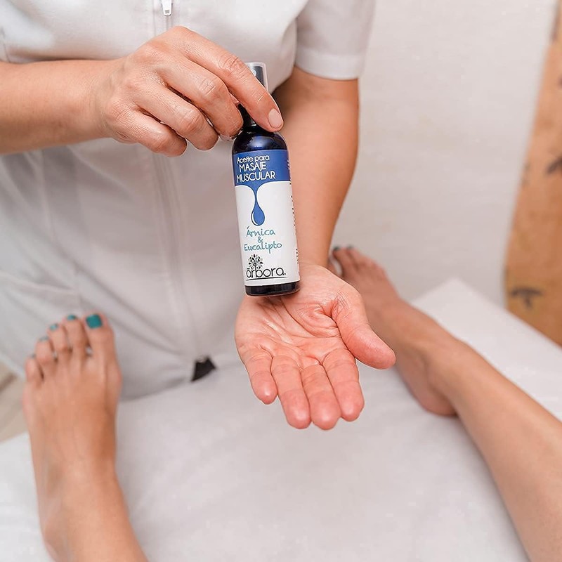 Aceite de Masaje Muscular con Árnica – Árbora 2 Pack