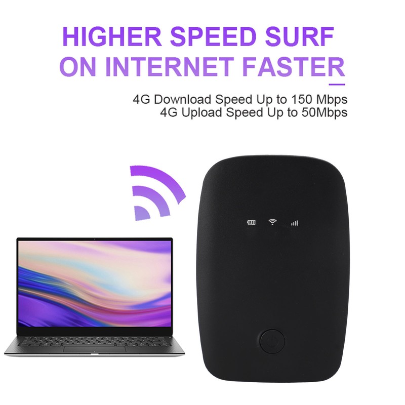 4G LTE Portable WiFi Wireless Router USB Powered 150Mbps High