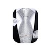 DiBanGu Men’s Silk Necktie, Formal Necktie + Handkerchief + Cufflinks