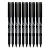 MERCURY Brito Fineliner Pens, BLACK, Ultra Fine Point (0.3mm), Pack