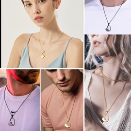 Prosteel Couples Gifts for Boyfriend And Girlfriend Cat Necklace Puzzle 2 Piece Pendant Valentines Matching Necklaces