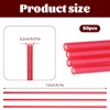 50 Pack Spray Can Straw, Red Plastic Spray Can Tips,