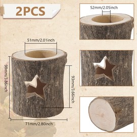 AHANDMAKER 2 stücke Holz Bleistift Halter Runde Desktop Organizer Bleistift Tasse Mit Stern Hohl Schreibtisch Organizer Aus Holz Für Das Büro Zu Hause Schreibtisch Pinselhalter Stiftständer